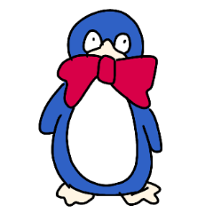 Reaction Sticker of the penguin