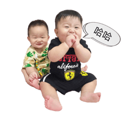 超級不像的雙寶