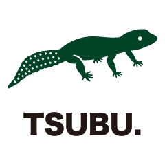 TSUBU stamp / Hiroshima dialect