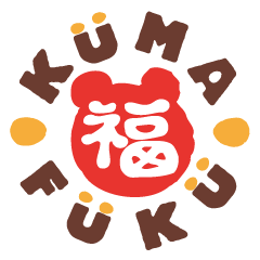 KUMAFUKU Character Sticker