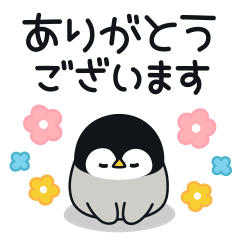 Line クリエイターズスタンプ うごく 心くばりペンギン コラボ復刻ver Example With Gif Animation