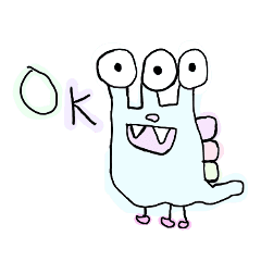 Colorful Graffiti Monsters Japanese Line Stickers Line Store