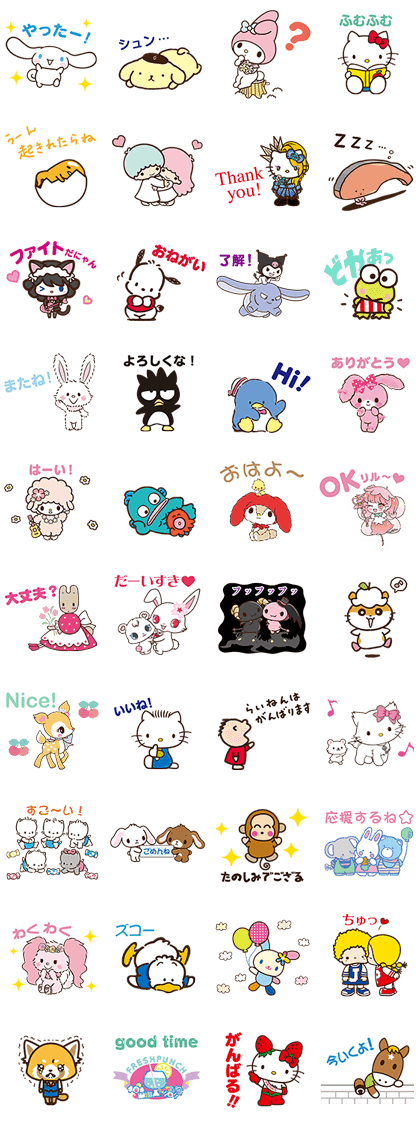 Sanrio Character Ranking Top 40