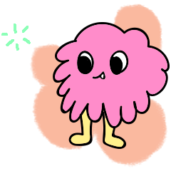 PINK monster daily life