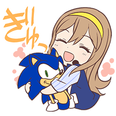 ラブライブ Sega 花丸 ソニック Line スタンプ Line Store ラブライブ Sega 花丸 ソニック Line スタンプ Line Store
