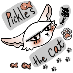 Mr. Pickles Tomos pet cat
