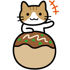Takoyaki takoyaki cat