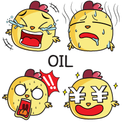 OIL Emoji chicky e