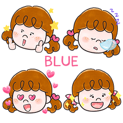 BLUE Deedy emoji e