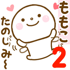 momoko smile sticker 2