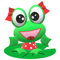 Frog Keromi Sticker