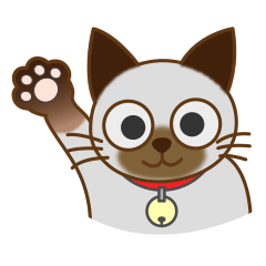 A cute Siamese Cat 2 by Masayumi