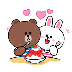 Brown & Cony in Love