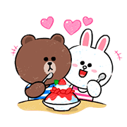 Brown & Cony in Love