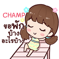 CHAMP hi! namcha e