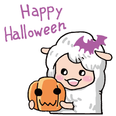 ばむへいのめ とうし子 ハロウィンver Line スタンプ Line Store