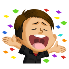 Akiのスタンプです！