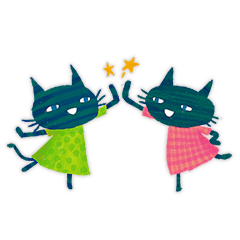 Colorful cats assortment 2nd(English)