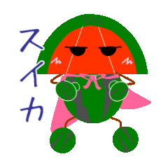 SUIKA-MAN Sticker