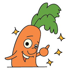 Cute Carrot Stickers