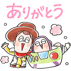 Easygoing Toy Story Line Stickers Line Store