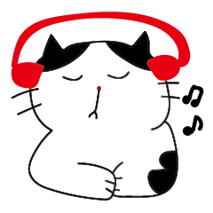 かわいいデブ猫のイラスト - LINE スタンプ LINE STORE