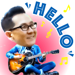 大土井裕二 HELLOスタンプ