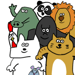 挑発的な動物達スタンプ Line スタンプ Line Store
