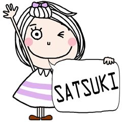 For SATSUKI!! * like English *
