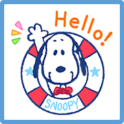 SNOOPY Summer Stickers