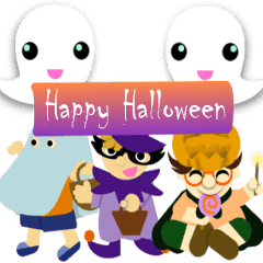 動く ハロウィンキッズ Line スタンプ Line Store