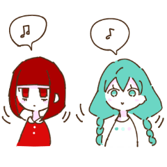 Loose Mint-chan & Choco-chan