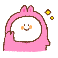 OMOCHI rabbit(pink) 2