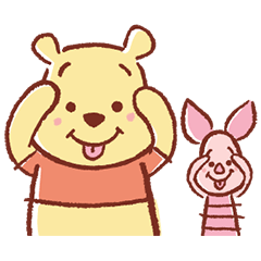 Pooh & Friends - Cute & Cuddly – LINE stickers, LINE STORE