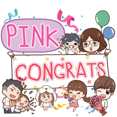 PINK Congrats e