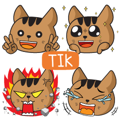 TIK Emojeecatdy e