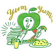 Hard Cidre Original Fall Stickers