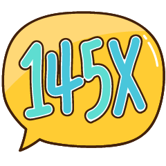 145X