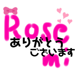 Rose  mi  LINE stamp