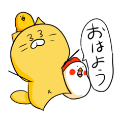 ぶたねこさんと1日