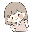 Hono Bono おんなのこのスタンプ Line スタンプ Line Store Hono Bono おんなのこのスタンプ Line スタンプ Line Store