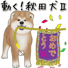 動く！秋田犬Ⅱ