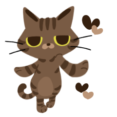 kawaii kitty cat kijitora's stickers 3