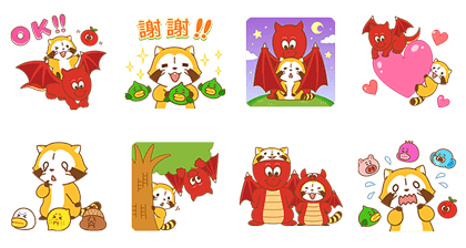 LINE Bubble 2 × Puchi Rascal