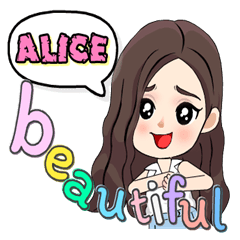 Alice - Most beautiful (English)