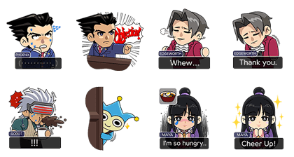 LINE Rangers × Ace Attorney