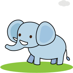 Animation! Elephant happiness