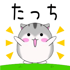Move! Tacchi designated name Sticker