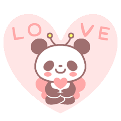Fairy Panda Sticker
