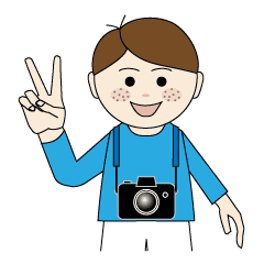 Animated camera boy
